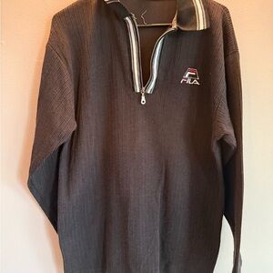 Fila‎ Men's Black Sweater m